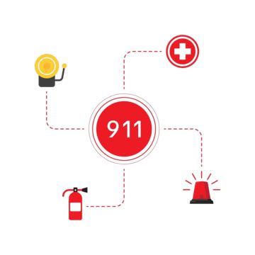 911 Emergency PNG Transparent Images Free Download | Vector Files | Pngtree