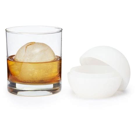 Whiskey Ice Balls - Set Of 2 ($20) liked on Polyvore Diy Gifts For Men ...