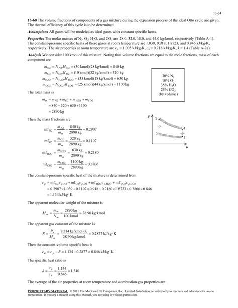 The thermal efficiency of this cycle is to be determined.