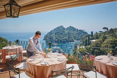 Your table overlooking Portofino awaits at Belmond Hotel Splendido ...