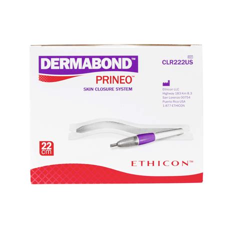 Buy Ethicon DERMABOND PRINEO Skin Closure System (22 cm), CLR222US, Combination of Self-Adhering ...