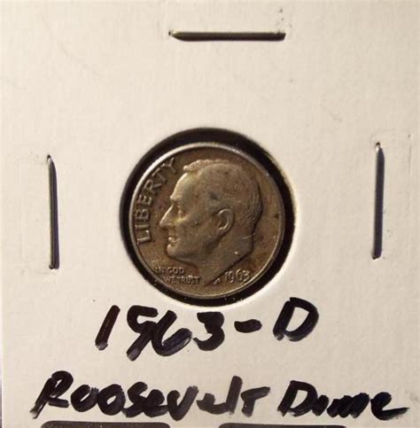 Lot - 1963 D Roosevelt Dime