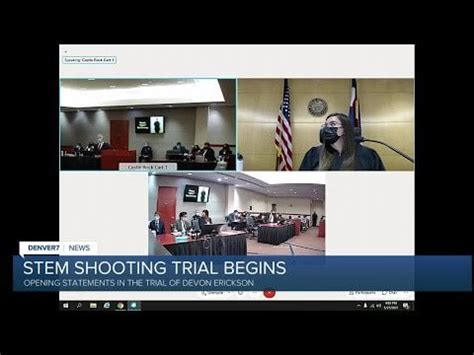 Full opening statements in Devon Erickson STEM School shooting trial ...