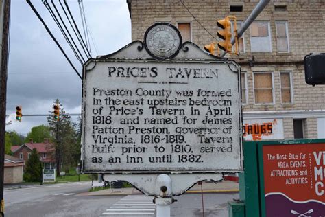 Preston County – The West Virginia Historical Markers Project