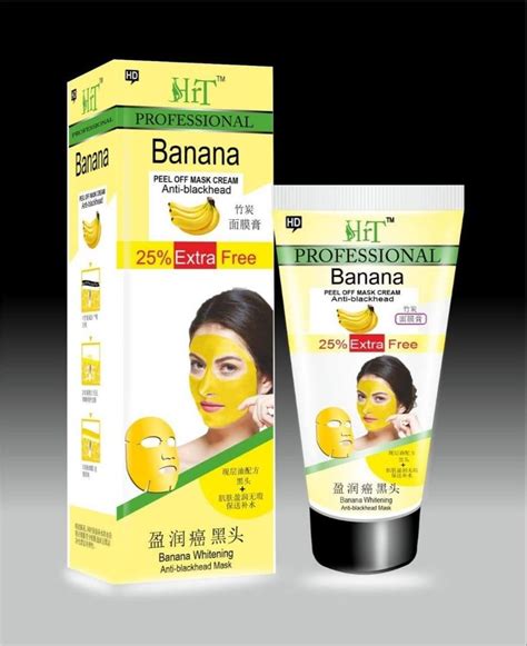 HRT Professional Banana Peel Off Face Mask, For Anti Blackhead ...