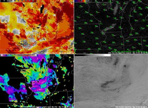 Advection Fog in the Midwest | GOES-R Fog Product Examples