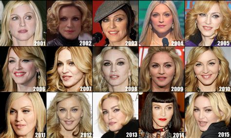 Madonna's face evolution the last 15 years by ConfessionOnMDNA on ...