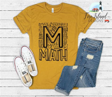 Math Teacher Shirt Math Teacher Math Typography Math Shirt | Etsy