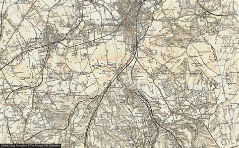 Old Maps of Purley, Greater London - Francis Frith