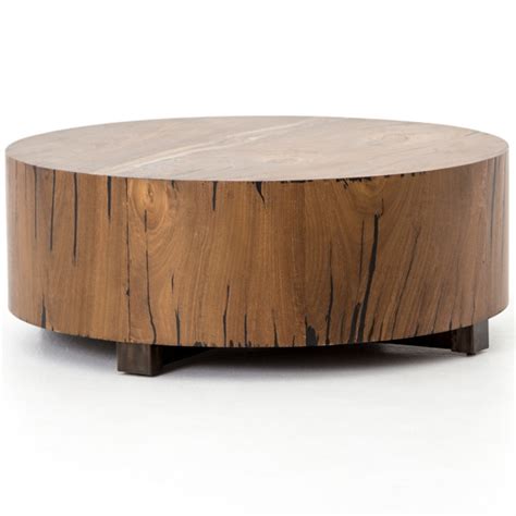Round Wooden Coffee Table