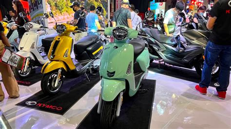 New Kymco Like 125, 150i colors unveiled at Makina 2023