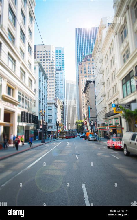 Downtown San Francisco Financial District Stock Photo - Alamy