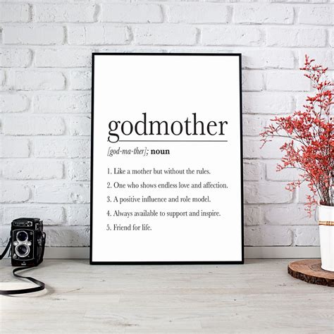 Godmother Gift, Godparent Gift, God Mother Gift, Godmother Proposal ...