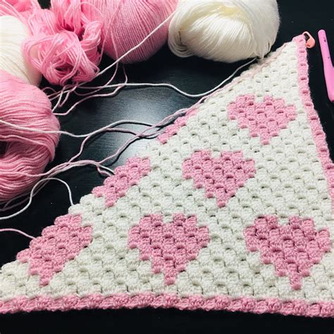 45+ Heart baby blanket crochet pattern ideas · serenity