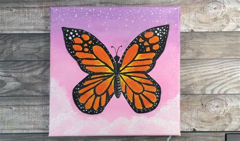 Simple Butterfly Paintings