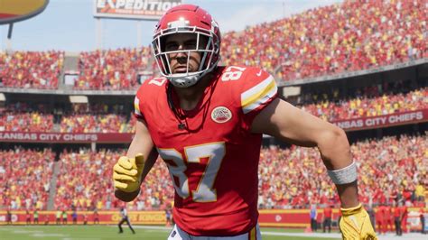 Travis Kelce Madden 25 Rating (Kansas City Chiefs)