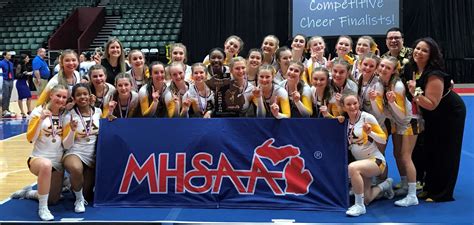 Highlights, results from the 2020 MHSAA Division 1 competitive cheer ...