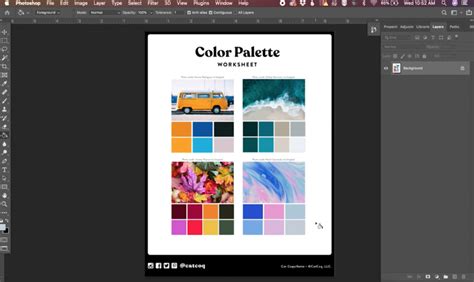 How to Make a Color Palette in Photoshop — CatCoq