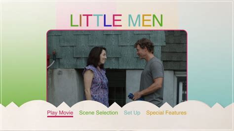 Little Men (2016) – DVD Menus