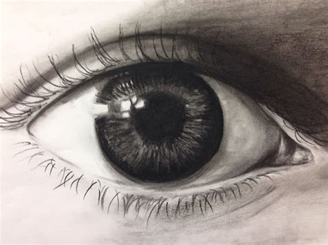 Charcoal Eye Drawing at GetDrawings | Free download