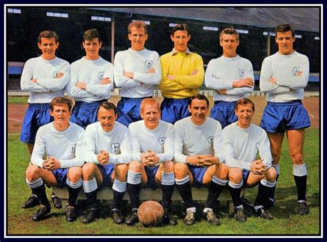 an old photo of a soccer team from the 1950's