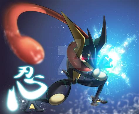 Greninja uses Water Shuriken by KesslerStormblade on DeviantArt