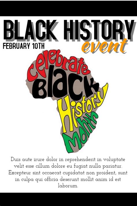 Black History Month 2024 Poster - Delia Fanchon