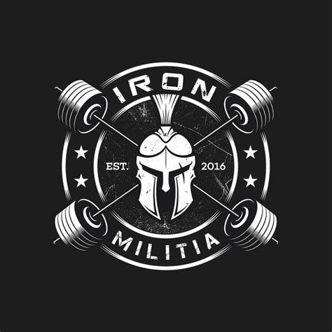 A strong logo for a powerlifting gym by MONADL | Gym logo, Powerlifting ...