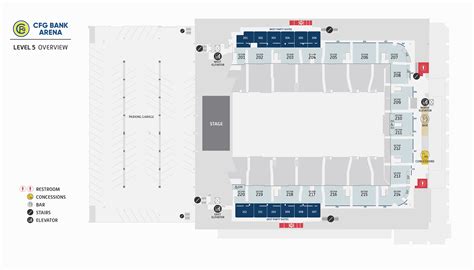 Venue Maps - CFG Bank Arena - Baltimore