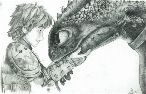 Hiccup and Toothless | Hiccup and toothless, Toothless sketch, Marvel art drawings