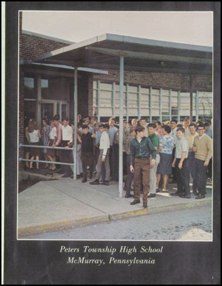 Explore 1968 Peters Township High School Yearbook, McMurray PA - Classmates