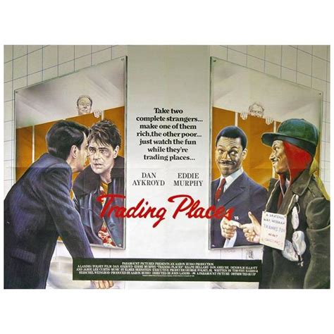 "Trading Places", Poster, 1983 For Sale at 1stdibs