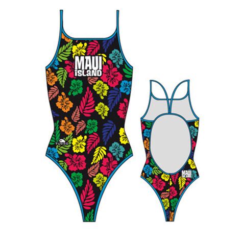 TURBO COSTUME INTERO MAUI ISLAND 899722 MULTIC