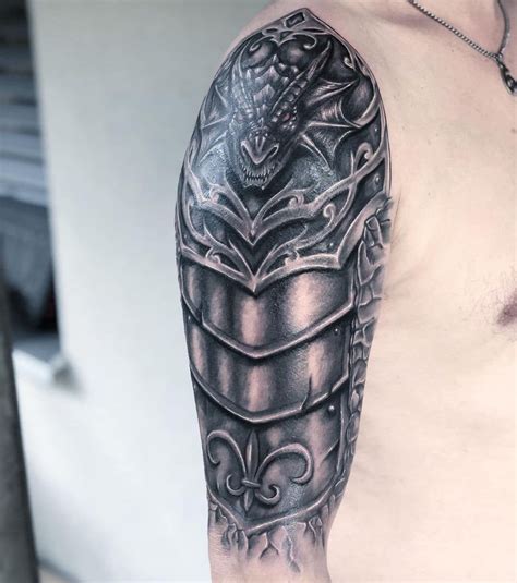 101 Incredible Armor Tattoo Designs You Need to See! | Outsons | Men's Fashion Tips And Style ...