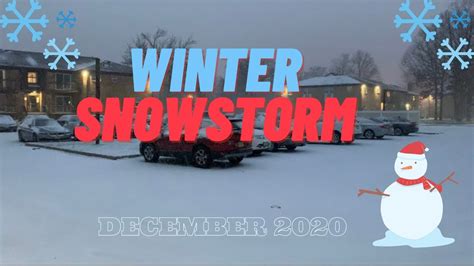 Snowstorm in Edison New Jersey 2020 - YouTube