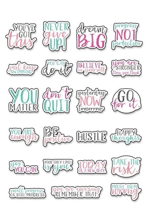 undefined Homemade Stickers, Diy Stickers, Stickers For Planners ...