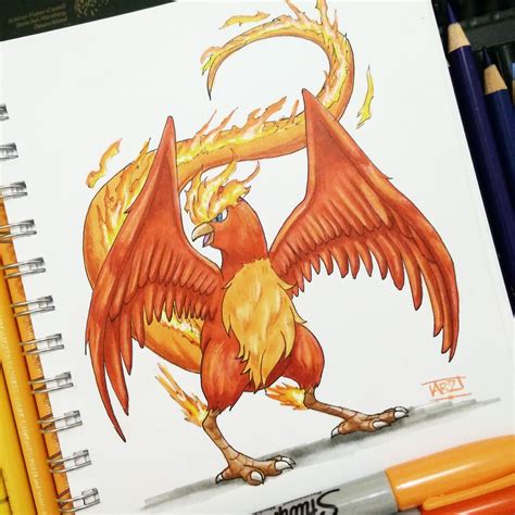 Legendary Fire Type Pokemon Drawing - Pokemon Drawing Easy