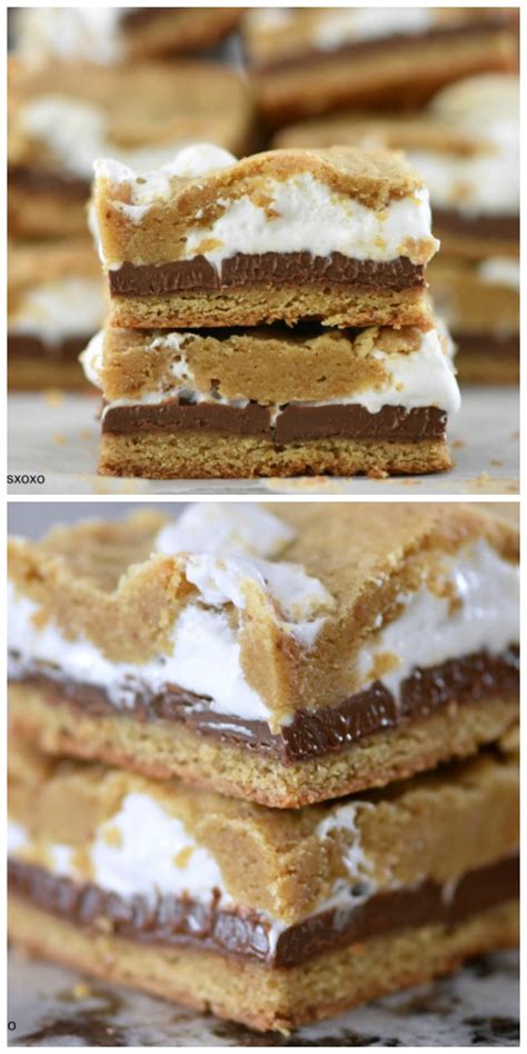 S'mores Bars | Recipe | Dessert bars, Desserts, Cookie recipes