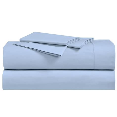 Soft 100% Cotton Brushed Percale Sheet Sets Long-Stable Cotton 250 ...