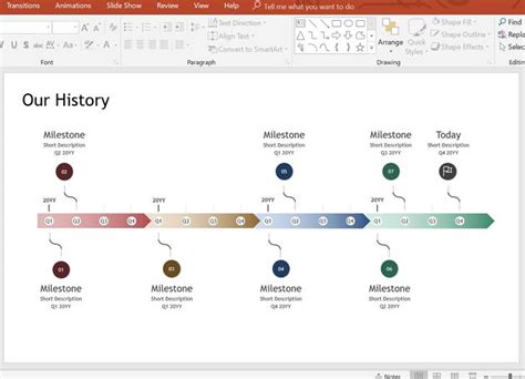 Timeline smartart powerpoint - dgfer