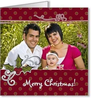 Christmas Card Template Insert Face - Cards Design Templates