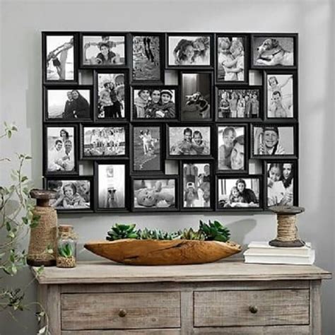 Quadro de Fotos: +70 Ideias Criativas para Decorar sua Casa com Estilo | Frame wall collage ...