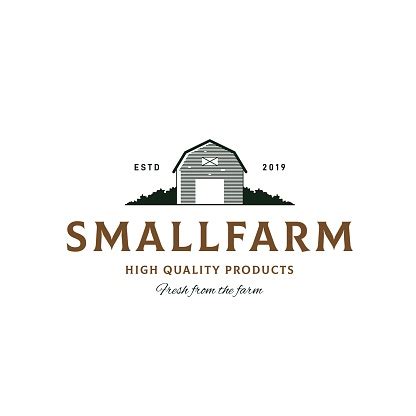 Barn Illustration Logo Design Inspiration Stock Illustration - Download Image Now - iStock