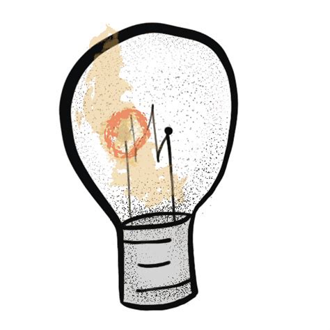 Light Bulb Animated Clipart Gif