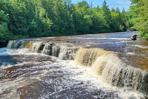 DIY Upper Peninsula Michigan waterfalls tour MAP: 10+ Michigan ...