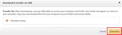 How to Transfer Kindle Books via USB