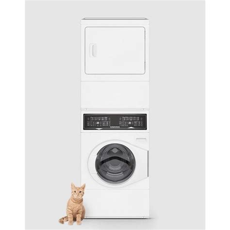 Speed Queen SF7 Stacked White Washer – Electric Dryer with Pet Plus | Sanitize | Fast Cycle ...