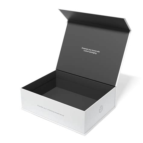 Black Gift Box With Lid