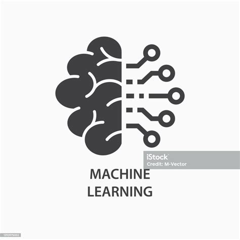 機器學習圖示人工智慧智慧機器標誌範本向量圖向量圖形及更多信息圖形圖片 - 信息圖形, 人工智能, 流程圖 - iStock