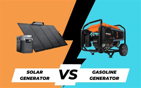 Solar vs Gas Generator - bloomcentre.com